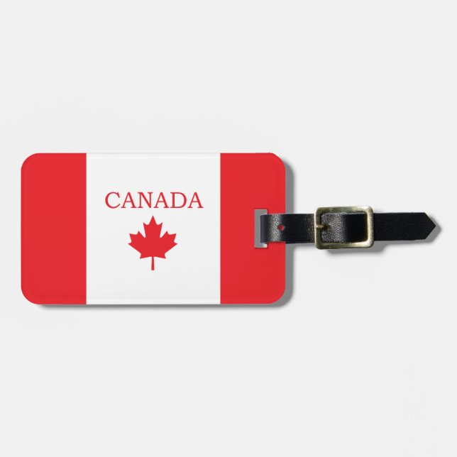 Canada Luggage Tag (Front Horizontal)