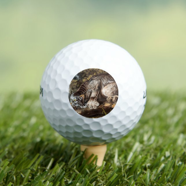 Canada Lynx Golf Balls (Insitu Tee)