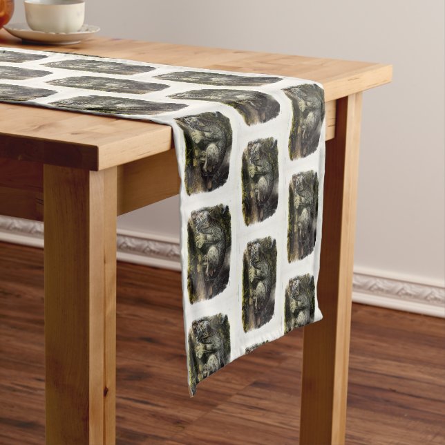 Canada Lynx (Lynx Canadensis) (Canadian Lynx) Medium Table Runner (In Situ)