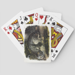 Canada Lynx (Lynx Canadensis) (Canadian Lynx) Playing Cards