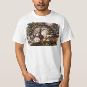 Canada Lynx (Lynx Canadensis) Illustration T-Shirt
