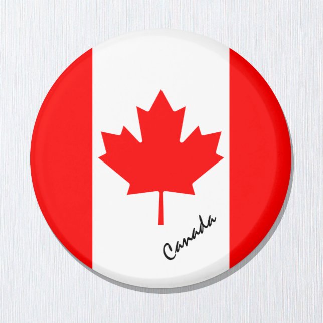 Canada Magnet, travel / sports, Canadian Flag Magnet (Creator Uploaded)
