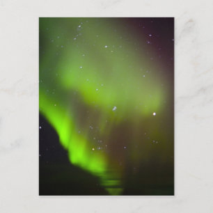 Canada, Manitoba, Churchill. Aurora Borealis in Postcard