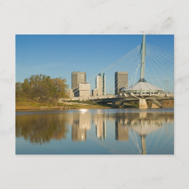 CANADA, Manitoba, Winnipeg: Esplanade Riel 2 Postcard (Front)