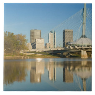 CANADA, Manitoba, Winnipeg: Esplanade Riel 2 Tile