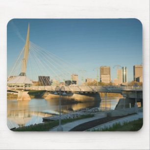 CANADA, Manitoba, Winnipeg: Esplanade Riel Mouse Mat