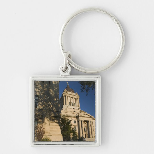 Canada, Manitoba, Winnipeg: Manitoba Legislative Key Ring (Front)