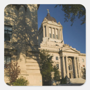 Canada, Manitoba, Winnipeg: Manitoba Legislative Square Sticker