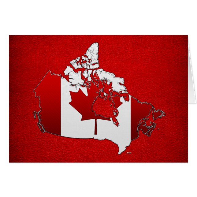 Canada: Map (Front Horizontal)