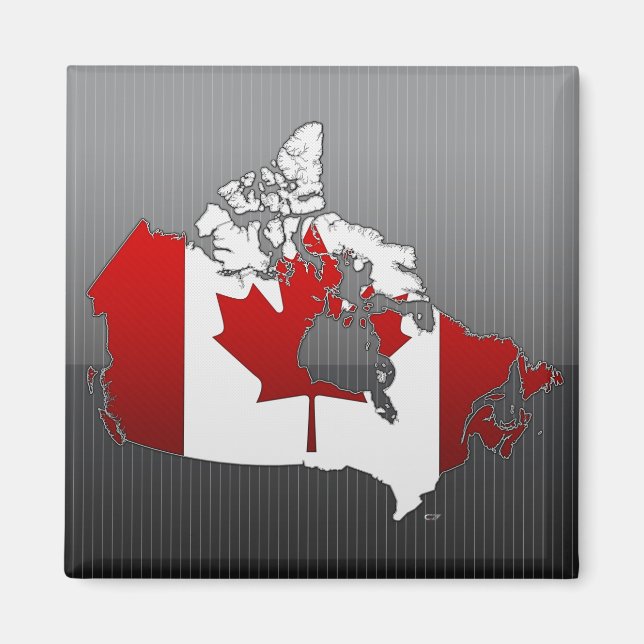 Canada: Map Magnet (Front)