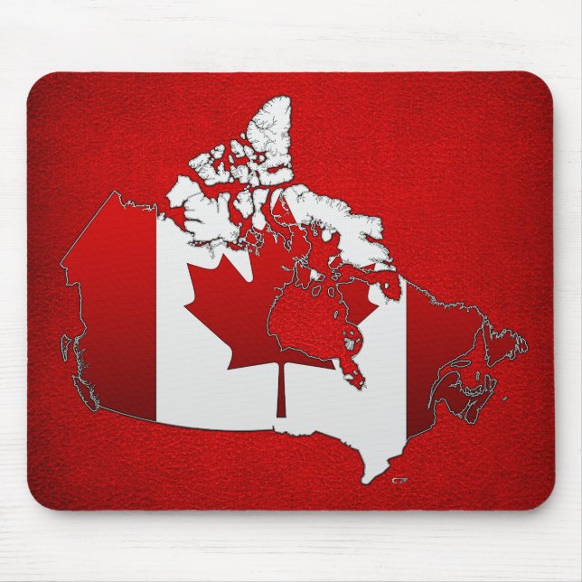 Canada: Map Mouse Mat (Front)