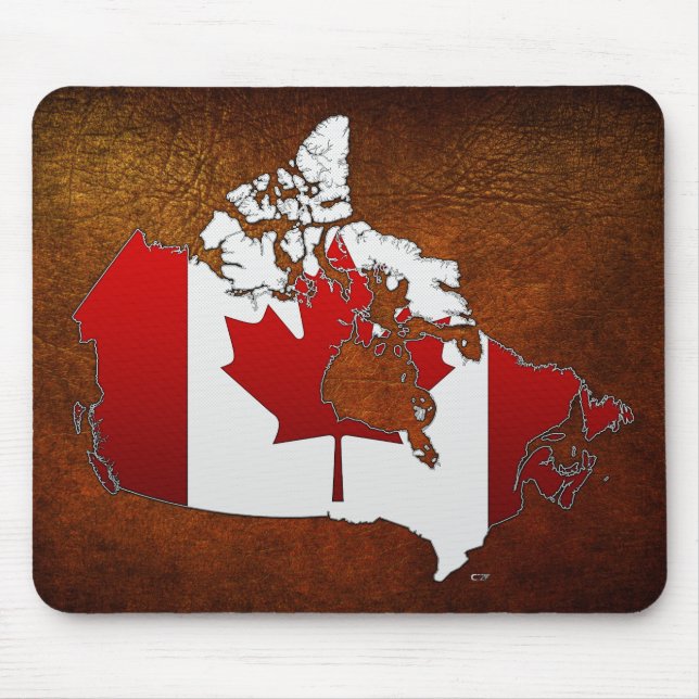 Canada: Map Mouse Mat (Front)