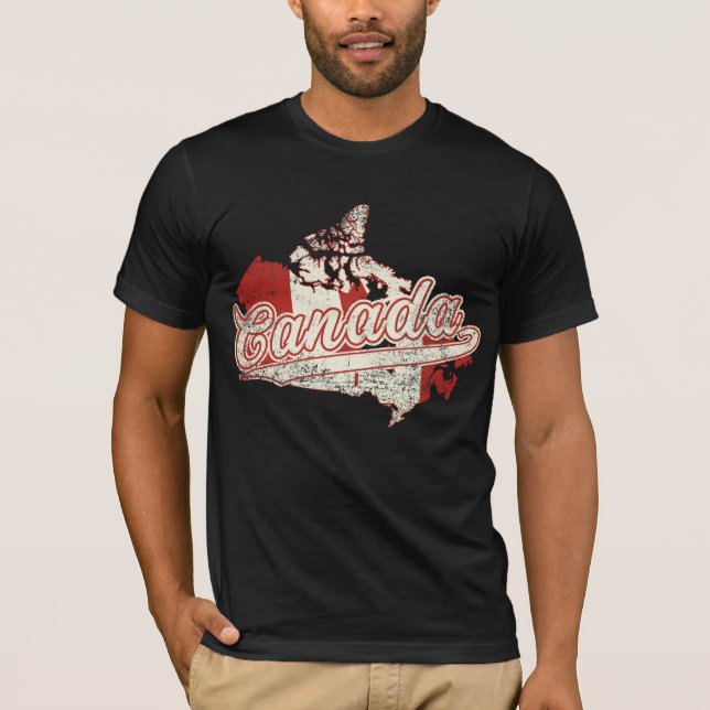 Canada Map T-Shirt (Front)