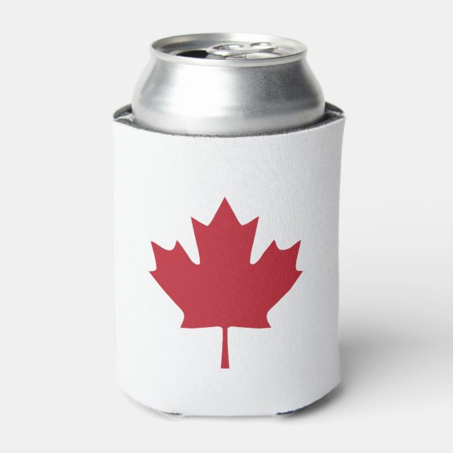 Canada Maple Leaf Can Cooler (Can Front)