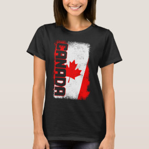 Canada Maple Leaf Canadian Flag Pride  4 T-Shirt