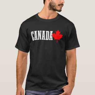 Canada Maple Leaf Canadian Flag Pride T-Shirt
