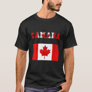 Canada Maple Leaf Canadian Pride Canadian Roots Ca T-Shirt