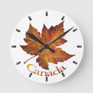Canada Maple Leaf Clock Canada Souvenir Wall Clock
