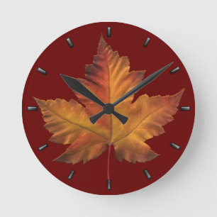 Canada Maple Leaf Clock Canada Souvenir Wall Clock