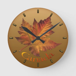 Canada Maple Leaf Clock Canada Souvenir Wall Clock