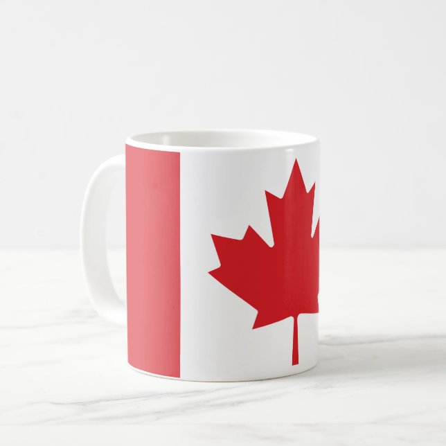 Canada Maple Leaf  Coffee Mug (Front Left)