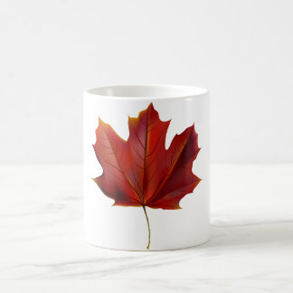 canada maple leaf coffee mug