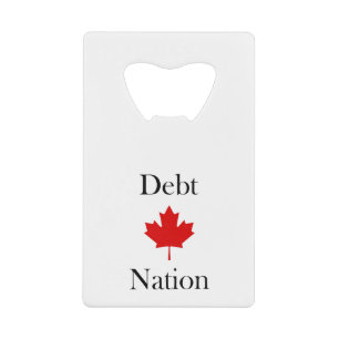 Canada Maple Leaf Debt Nation Light-Colour