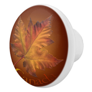 Canada Maple Leaf Door Knobs