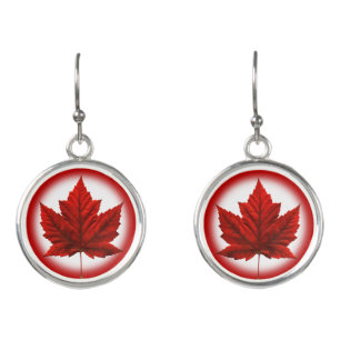 Canada Maple Leaf Earrings Canada Souvenir Jewelle