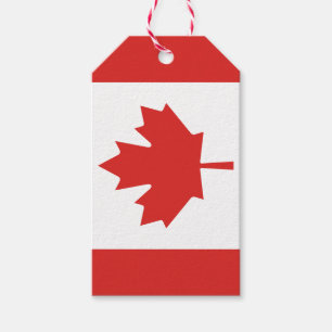Canada Maple Leaf  Gift Tags