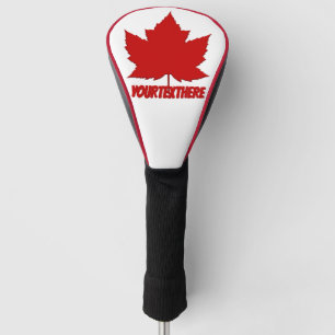 Canada Maple Leaf Golf Driver Cover