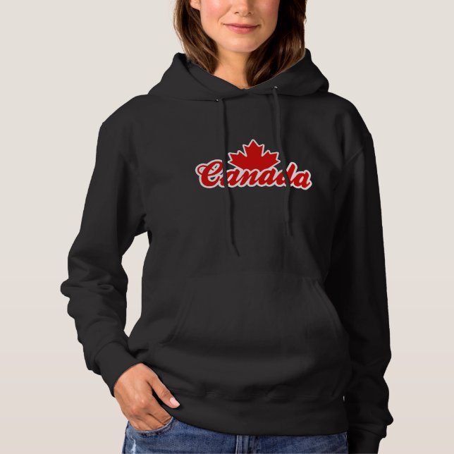 Canada Maple Leaf Hoodie (Front)