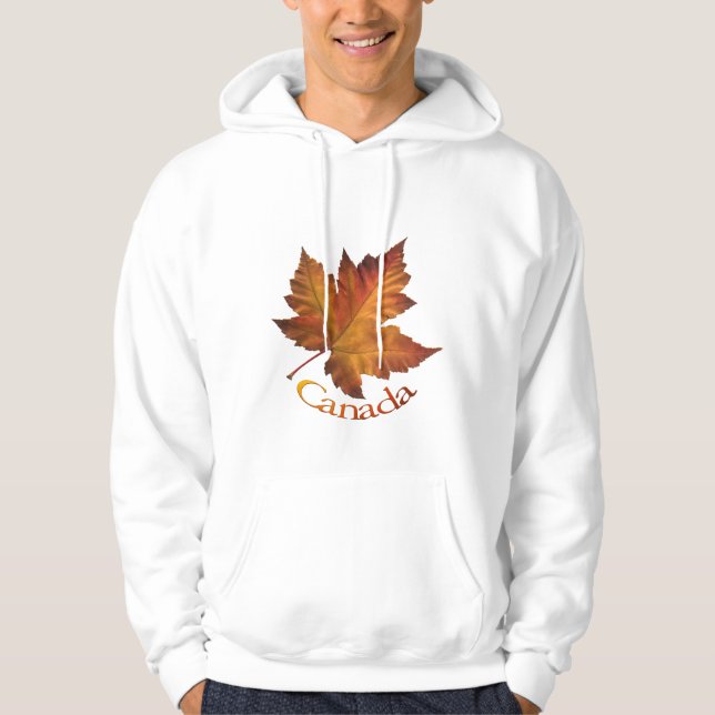 Canada Maple Leaf  Hoodie Canada Hooded Sweatshirt (Front)