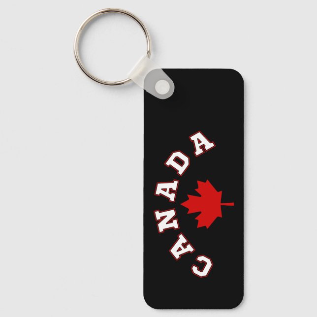 Canada maple leaf  key ring (Front)