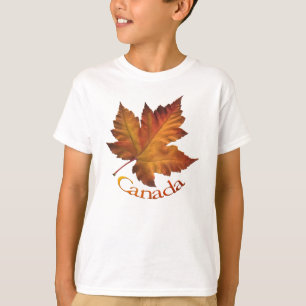 Canada Maple Leaf Kid's T-shirt Canada Souvenir