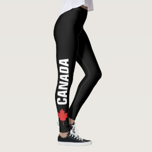 Canada Maple Leaf Leggings
