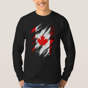 Canada Maple Leaf Lovers Canadian Flag Canada T-Shirt