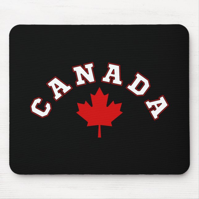 Canada maple leaf  mouse mat (Front)