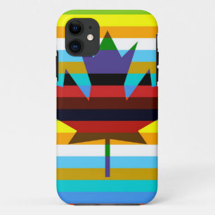 Canada Maple Leaf Pop Art iPhone 11 Case