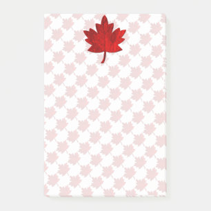 Canada-Maple Leaf Post-it Notes