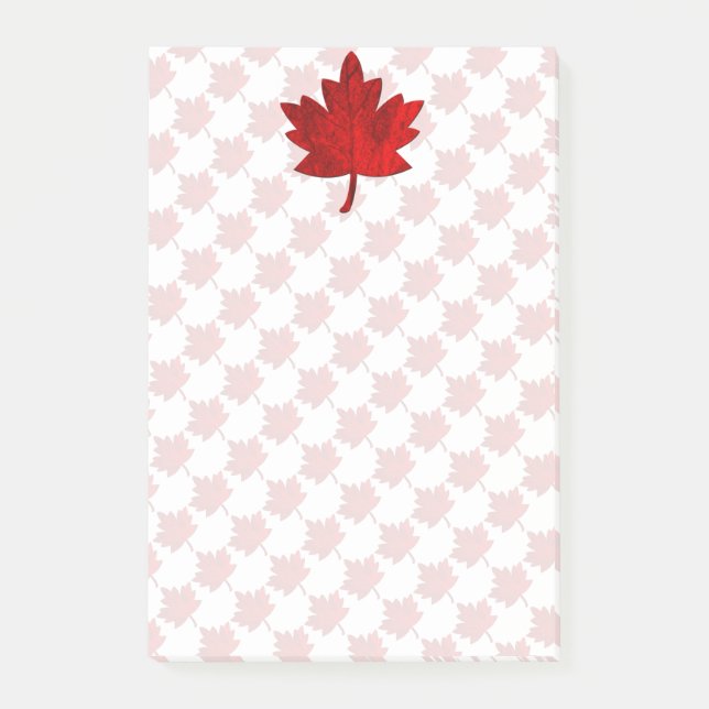 Canada-Maple Leaf Post-it Notes (Front)