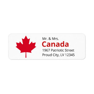Canada Maple Leaf Proud and Free Patriotic