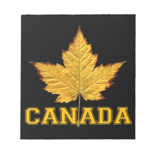 Canada Maple Leaf Souvenir Canada Varsity Notepad