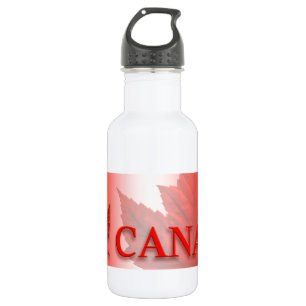 Canada Maple Leaf Souvenir Water Bottle