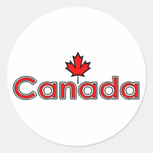Canada Maple Leaf Stickers