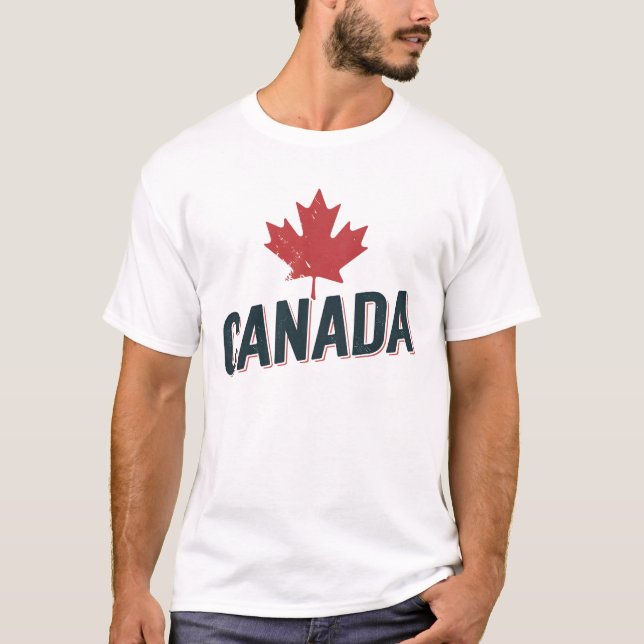 Canada Maple Leaf  T-Shirt (Front)