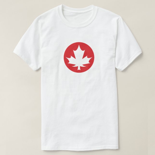 Canada Maple leaf T-shirt | Canada Day Gift | CAD (Design Front)