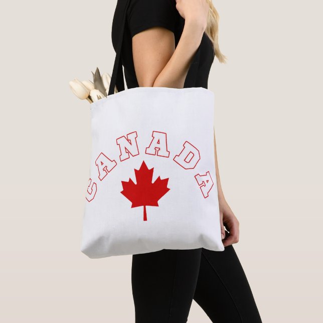 Canada maple leaf  tote bag (Close Up)