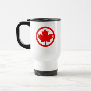 Canada Maple Leaf Travel Mug