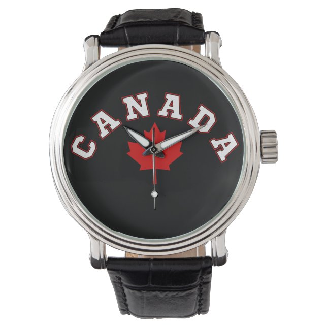 Canada maple leaf  watch (Front)